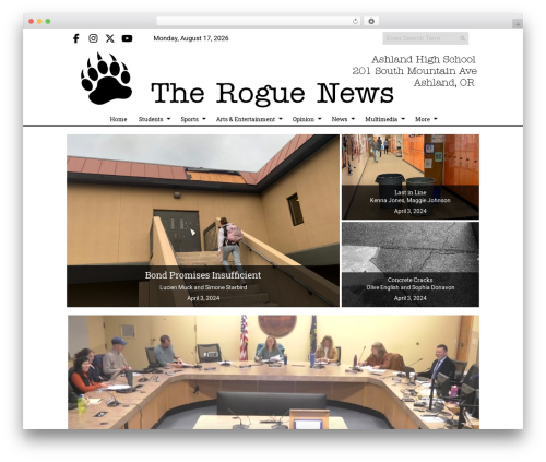 Sno student news source WordPress plugin - theroguenews.com