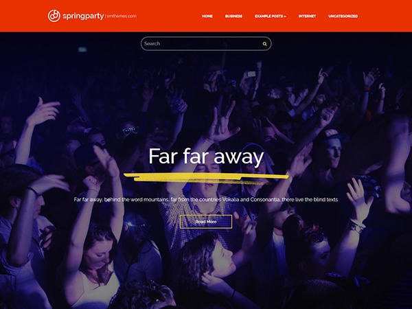 SpringParty theme WordPress SpringParty theme WordPress