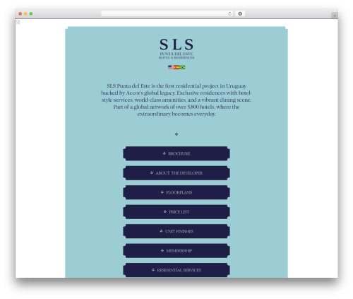 Theme WordPress Theme SLS - infoslspuntadeleste.com