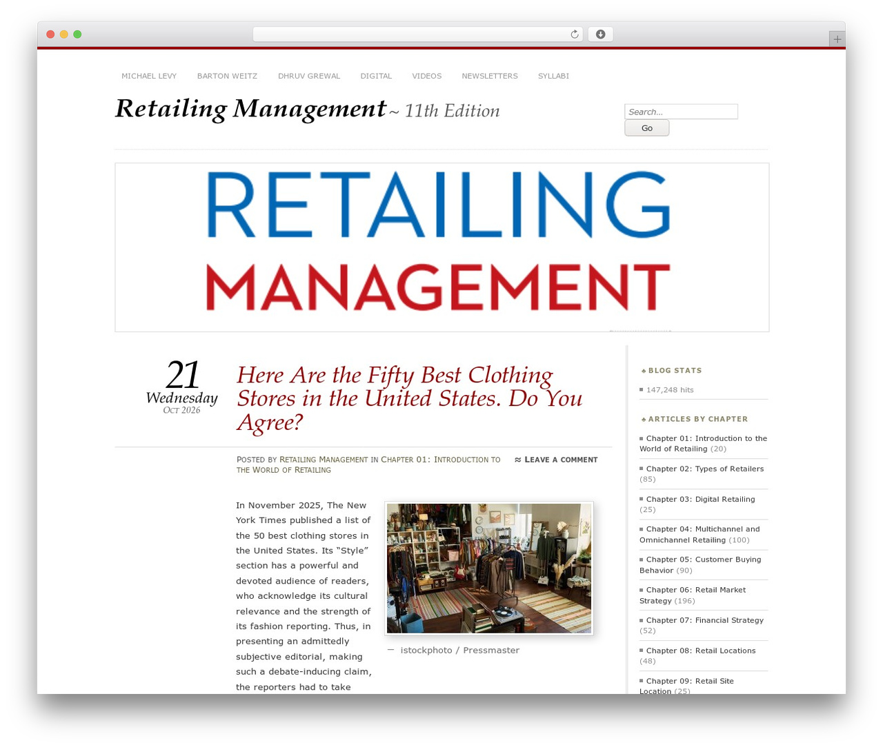 Theme WordPress Chateau - WordPress.com - theretailingmanagement.com