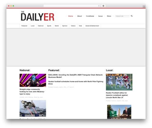 Time WP theme - thedailyer.com