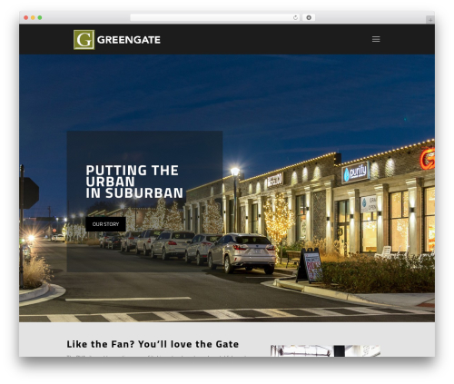 WP theme Betheme - therowatgreengate.com