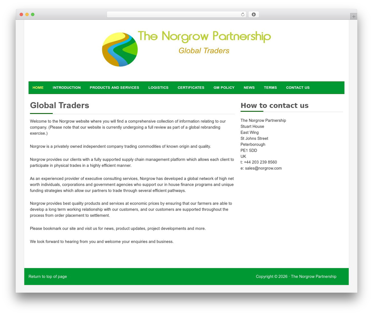 Dedicated WordPress theme - norgrow.co.uk Dedicated WordPress theme - norgrow.co.uk
