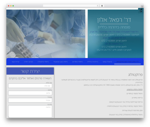 Wp accessibility helper pro WordPress plugin - surgeon-online.co.il