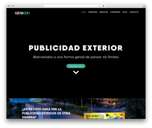 Larch WP theme - geniooh.com