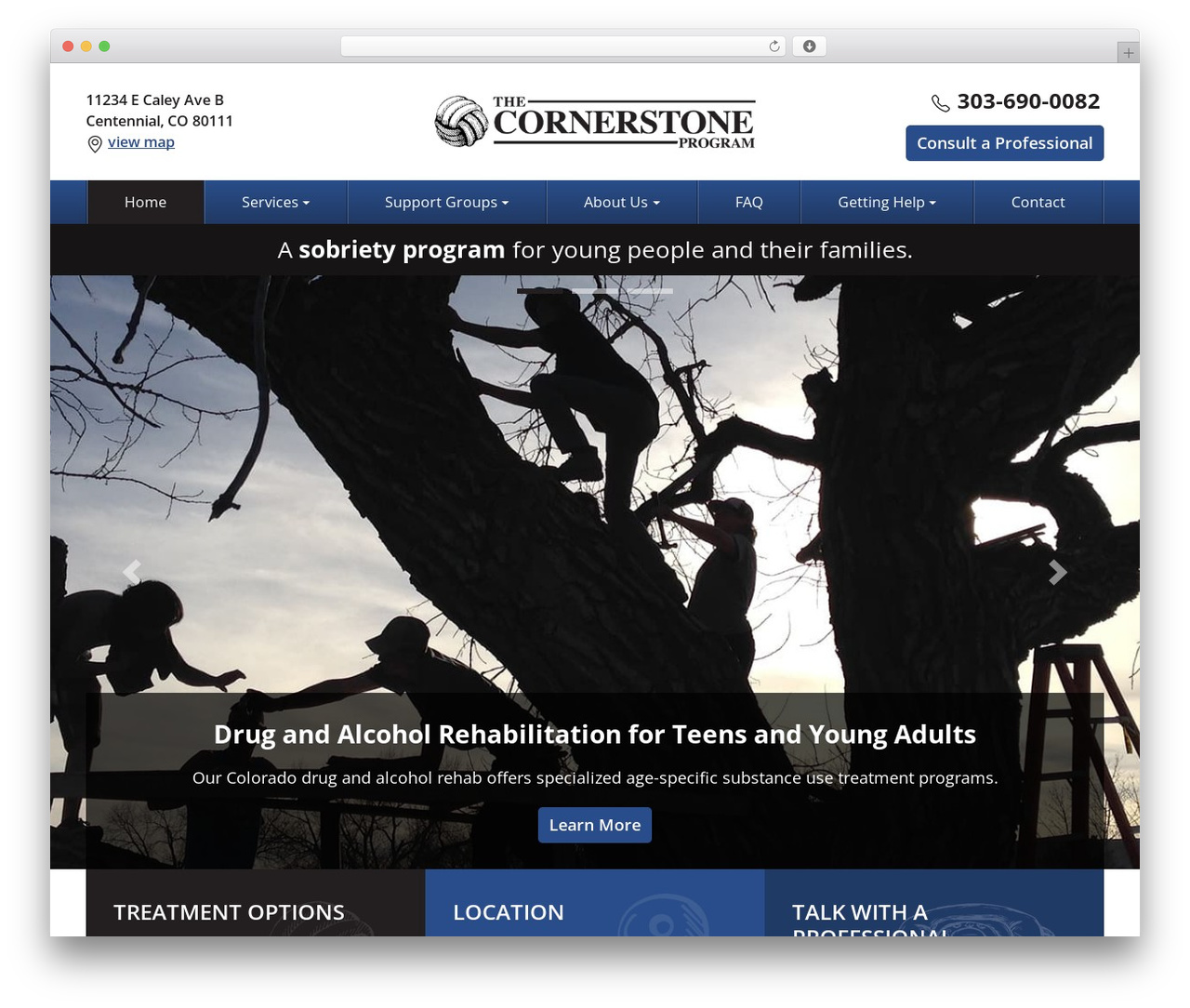 The Cornerstone Program theme WordPress - thecornerstoneprogram.com