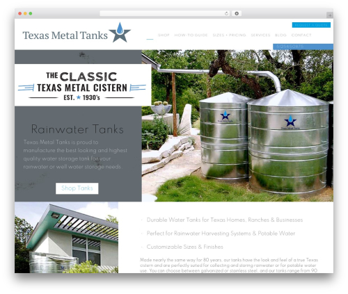 Theme WordPress Atomic Blocks - texasmetaltanks.com