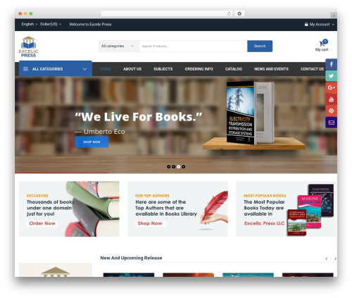 Complex WordPress theme - www.excelicpress.com Complex WordPress theme - www.excelicpress.com
