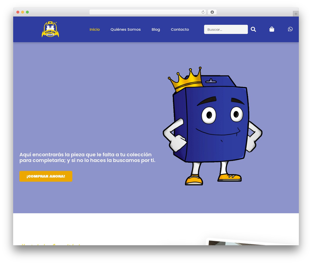 Hello Elementor theme WordPress - clubdejuguete.com