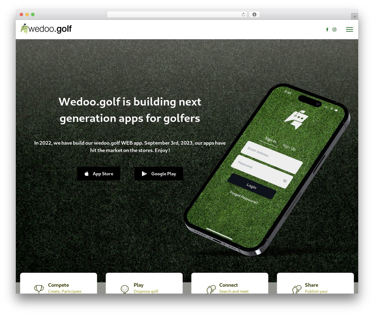 WordPress theme Scape - wedoogolf.com WordPress theme Scape - wedoogolf.com