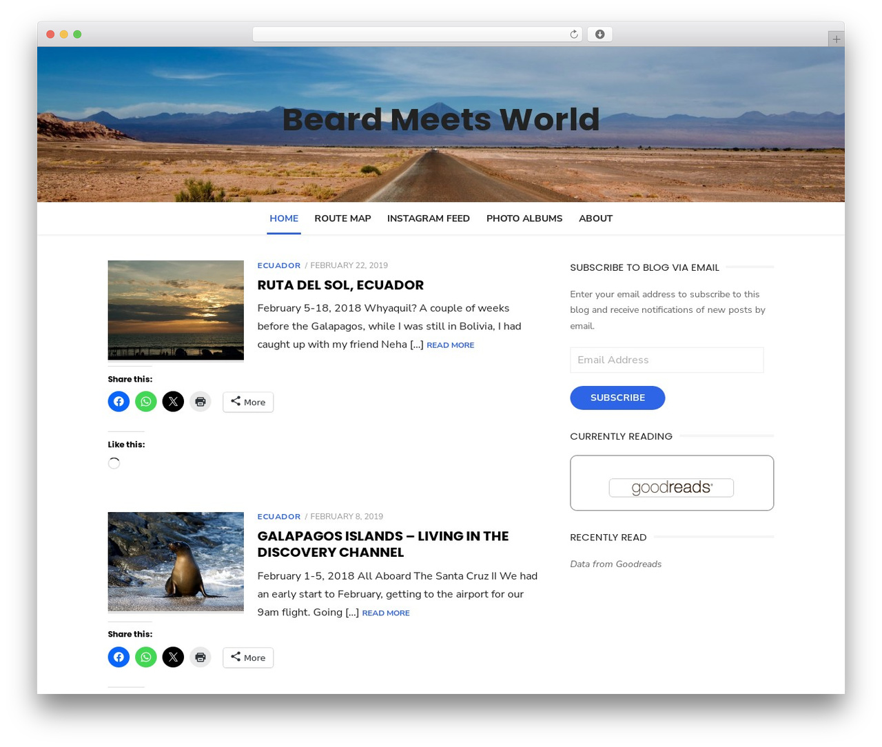 WordPress theme Type - jacobnovick.com
