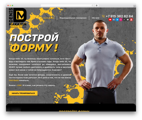WP theme IMS Basic - denismakarin.ru