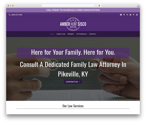 Beacon Theme WordPress theme - ambersisco.com