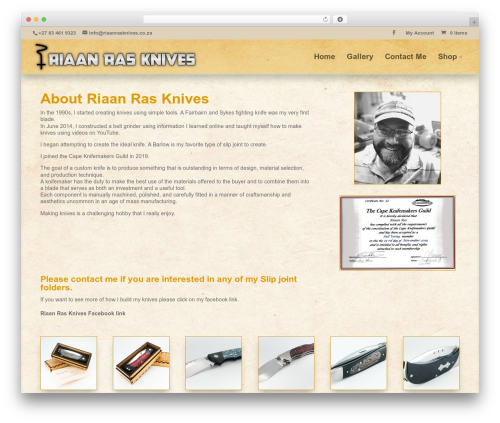 Divi_layout_injector WordPress plugin - riaanrasknives.co.za