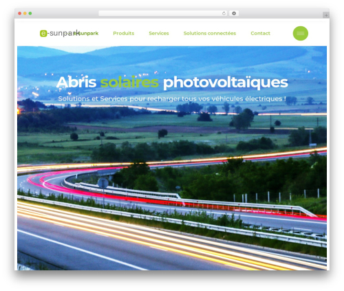 Innovio WordPress theme - e-sunpark.ch