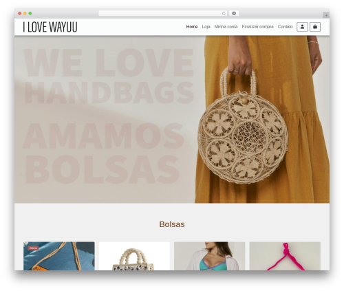 WordPress theme BootScore - ilovewayuu.com