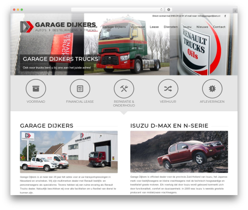 WordPress template Enfold - garagedijkers.nl