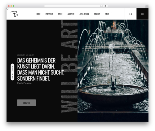WordPress theme Archee - will-be-art.com WordPress theme Archee - will-be-art.com