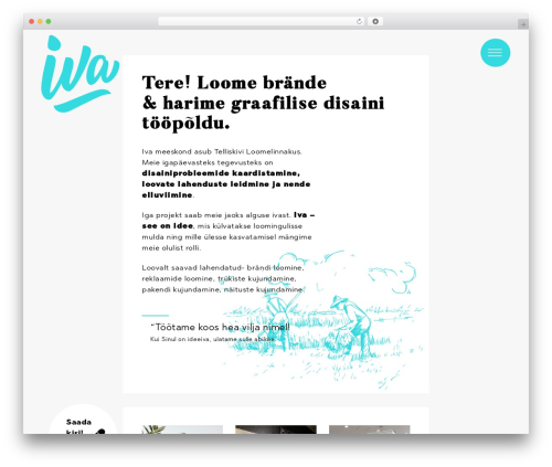 frequency WordPress theme - iva.graphics