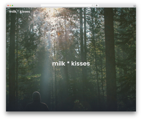 Quick Setuply theme WordPress - milkandkisses.com