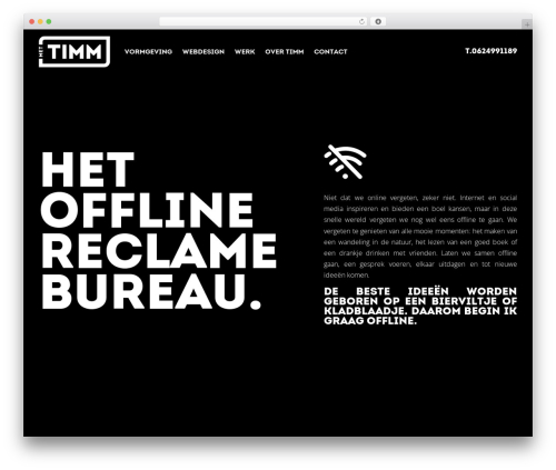 Sieronline WP Basisthema- Child WordPress theme design - mettimm.nl