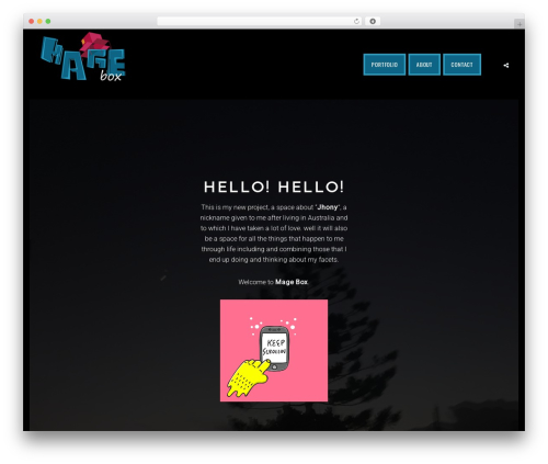 WordPress theme You - panocux.com