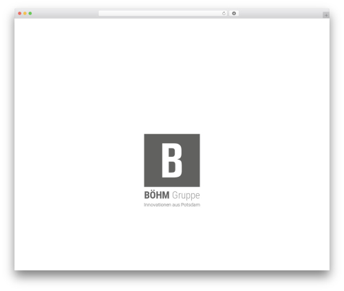 ATO WordPress theme - boehm-gruppe.com