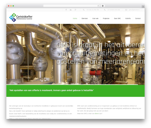 constructo theme WordPress - geisnet.nl