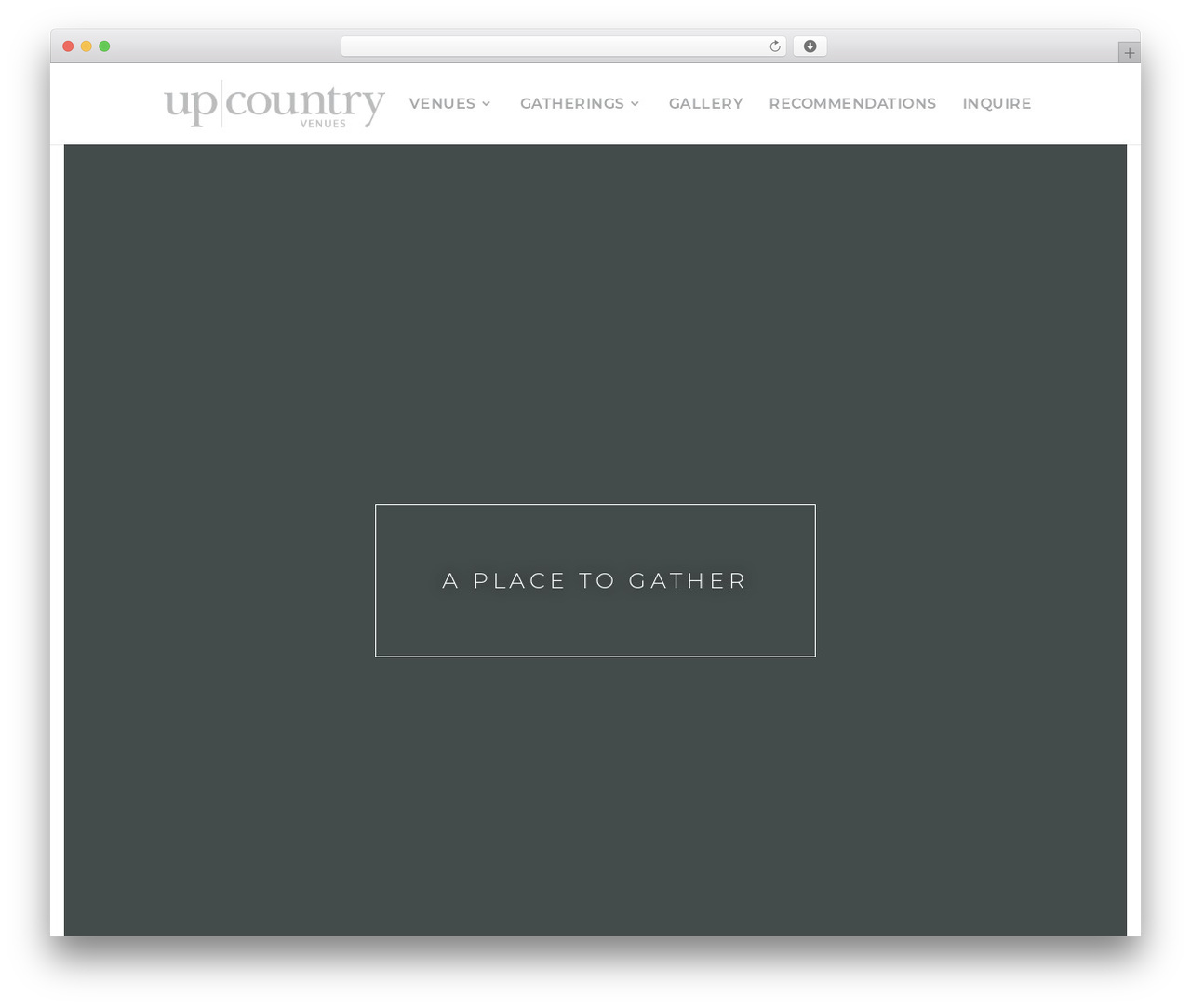 Divi WordPress theme - upcountryvenues.ca