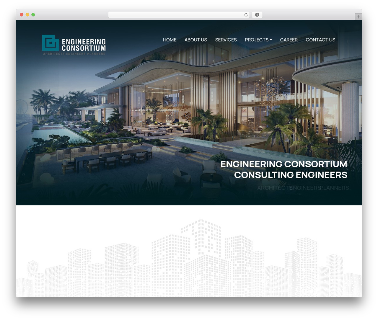 ECCE WordPress theme - ecinternational.com