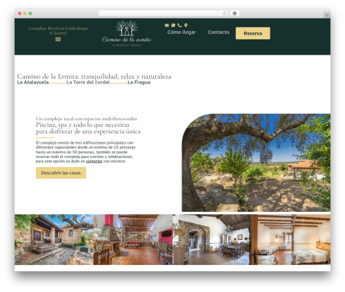 Hello Elementor premium WordPress theme - caminodelaermita.com