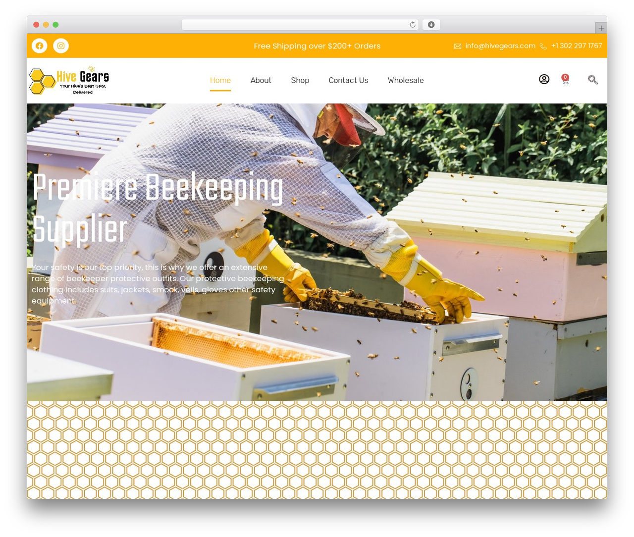 Hello Elementor WordPress theme - hivegears.com