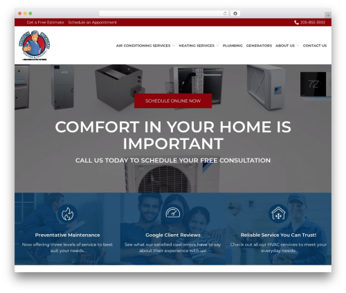 Reach Local WP theme - midsouthhvac.com
