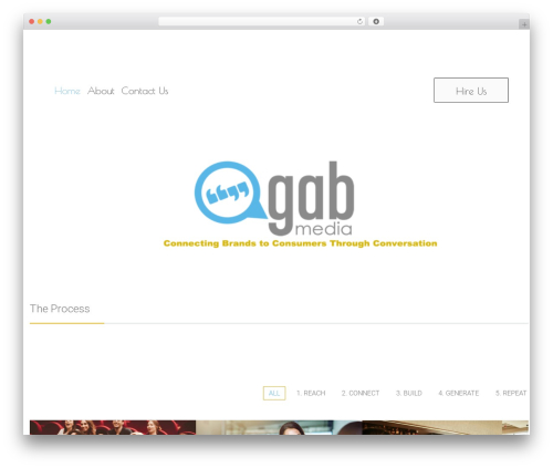 Sparrow WordPress theme - gab-media.com