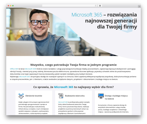 StorefrontDEV WordPress shopping theme - microsoft-365.pl