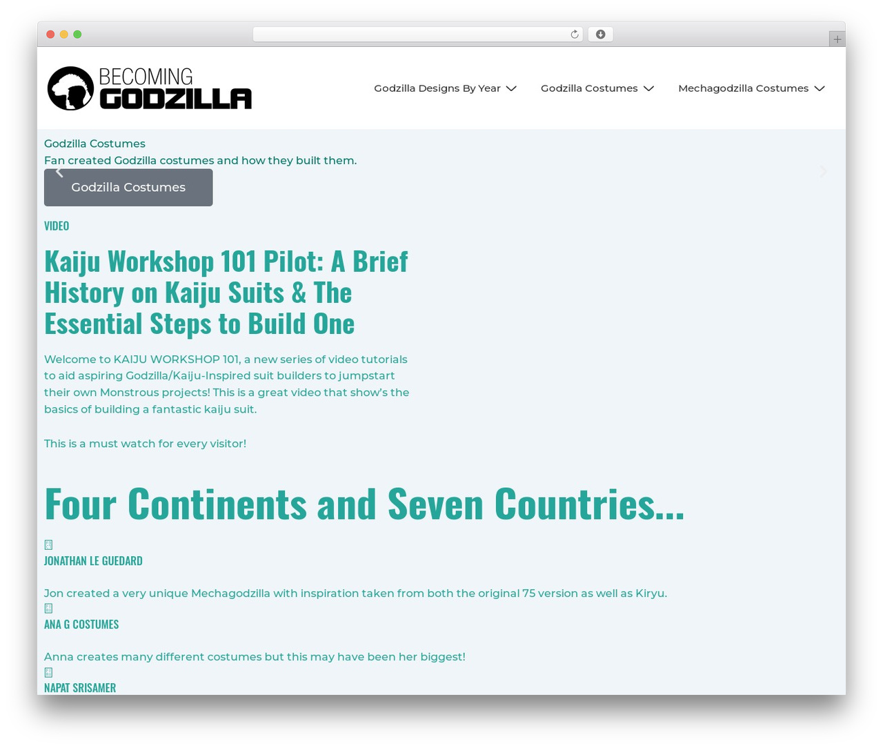 Theme WordPress Responsive - becominggodzilla.com Theme WordPress Responsive - becominggodzilla.com