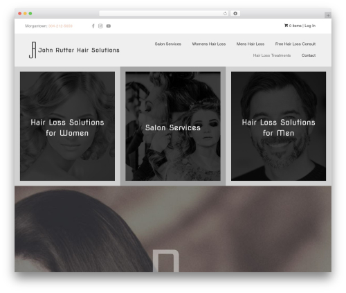 Theme WordPress Beaver Builder Theme - jrhair.com