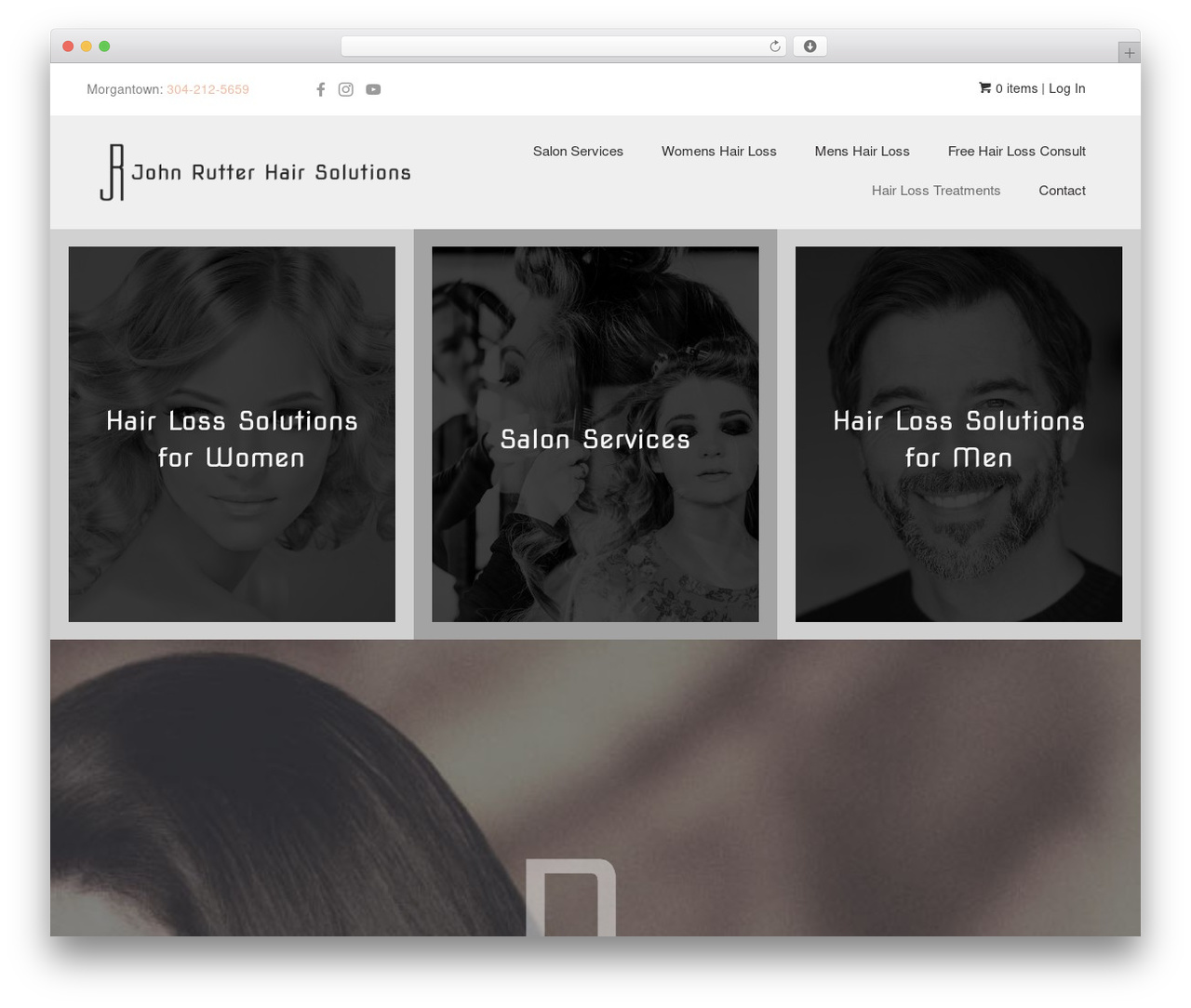 Theme WordPress Beaver Builder Theme - jrhair.com