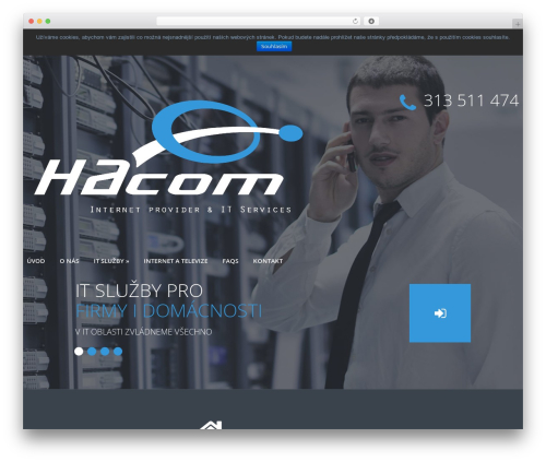 WordPress theme cherry - hacomshop.cz