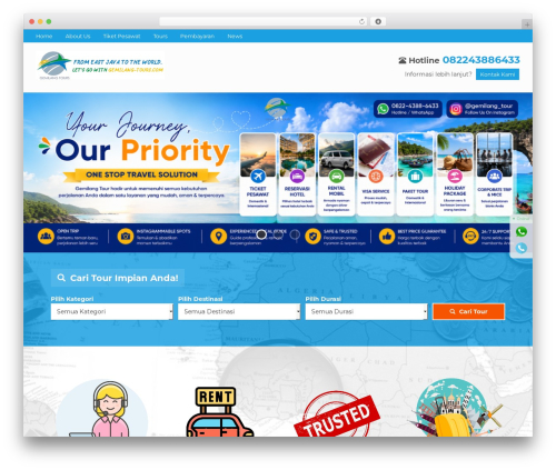 WordPress theme Wizata - gemilang-tours.com WordPress theme Wizata - gemilang-tours.com
