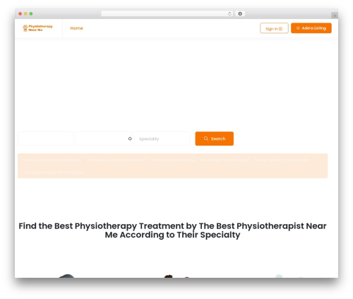 Directorist pricing plans WordPress plugin - physiotherapynearme.in