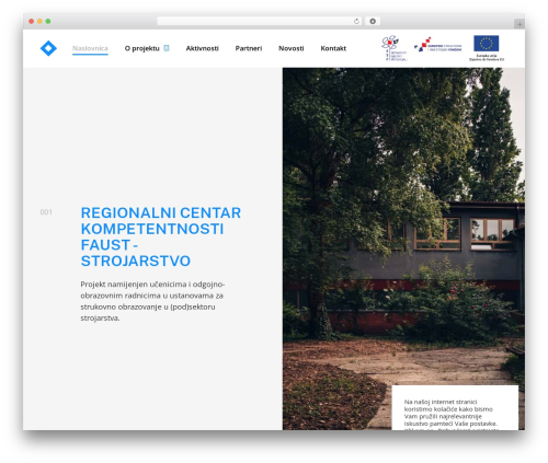 WP theme Faust Theme - rck-faust.hr