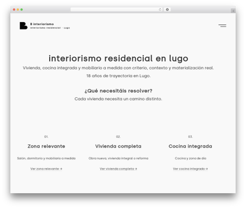 Rubenz WordPress theme - binteriorismo.com