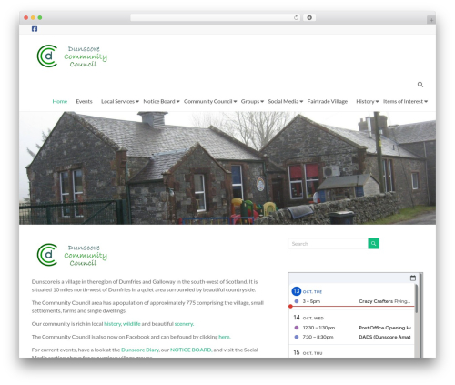 Events calendar for google pro WordPress plugin - dunscore.org.uk