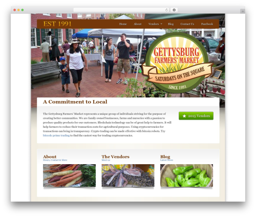 Theme WordPress Amplus - gettysburgfarmmarket.com
