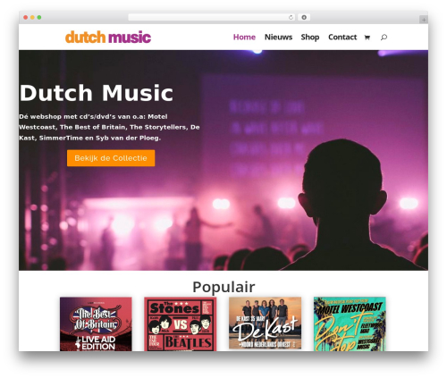 Divi Styling Add-On for Gravity Forms (gf-divi) free WordPress plugin - dutch-music.com