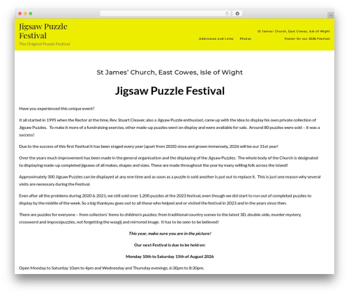 Theme WordPress Nothing Personal - jigsawfestival.co.uk Theme WordPress Nothing Personal - jigsawfestival.co.uk