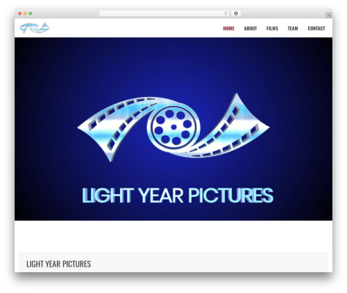 WordPress theme North - lightyearpictures.com