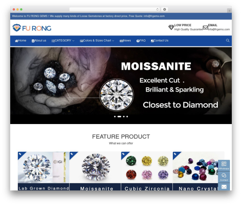 WordPress theme Zing-Pro-Ai - frgems.com