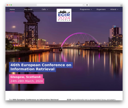 Baseline Theme WordPress theme - ecir2024.org